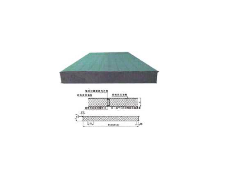 V-950玻璃棉墙板插口式